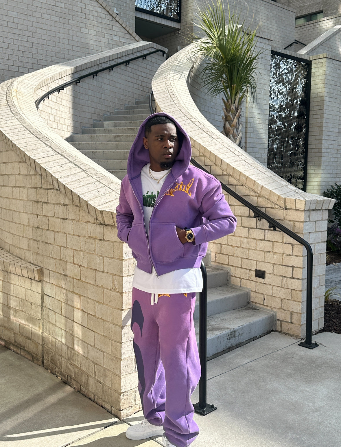 Purple/lilac Strange Studios Zip Up
